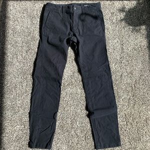 Bonobos Black Organic Cotton Chinos